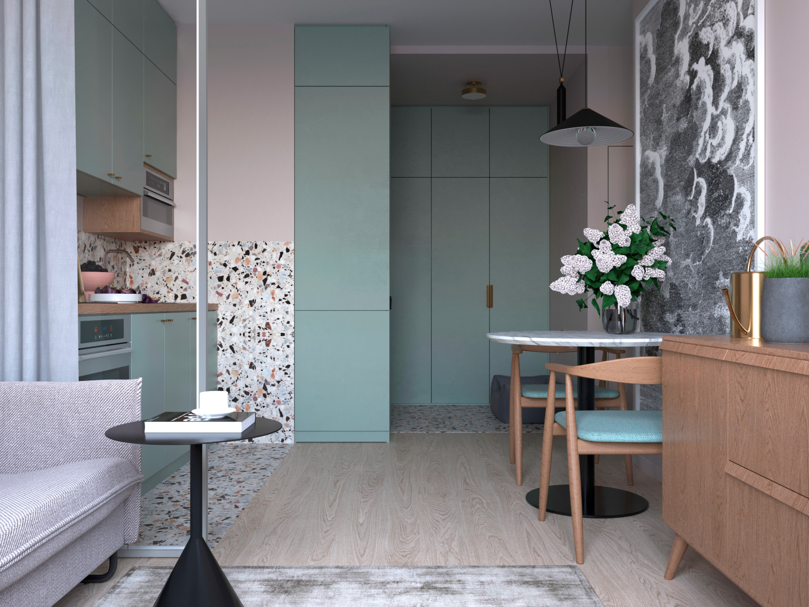 КВАРТИРА ДЛЯ ДЕВУШКИ И ЕЕ МАМЫ