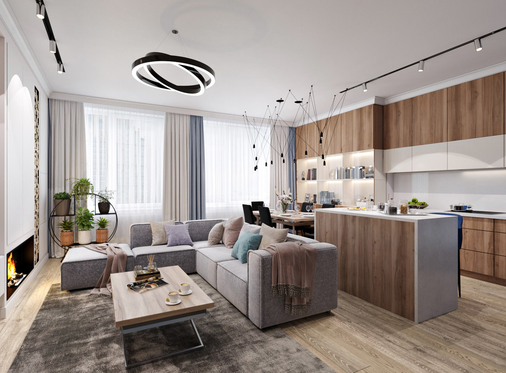 Дизайнерский уголок в ЖК "Авеню"