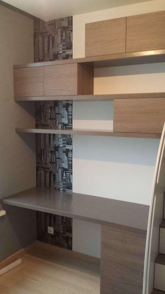 Обложка проекта: Спальня для 2-х мальчиков с рабочей зоной