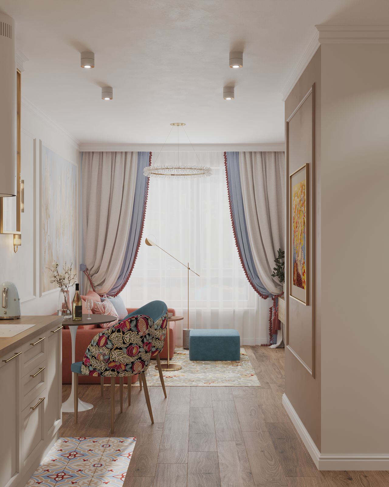 Уютная квартира в Москве