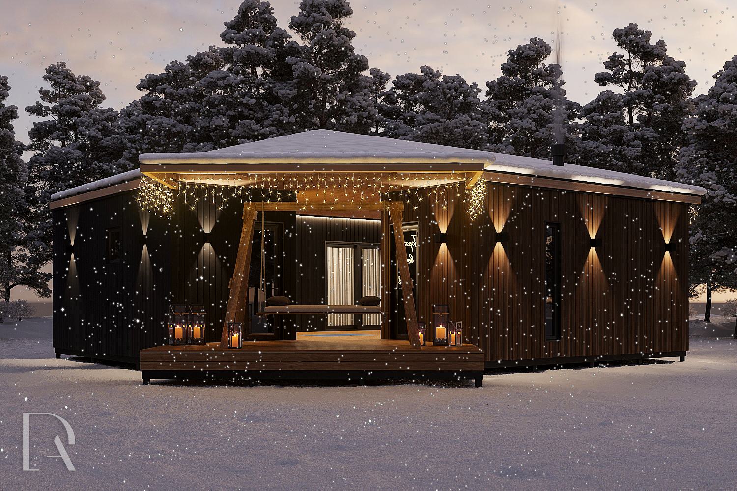 Банный комплекс на Байкале 83,9 м2