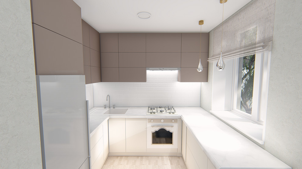 Обложка проекта: Современная классика в гостиной-столовой