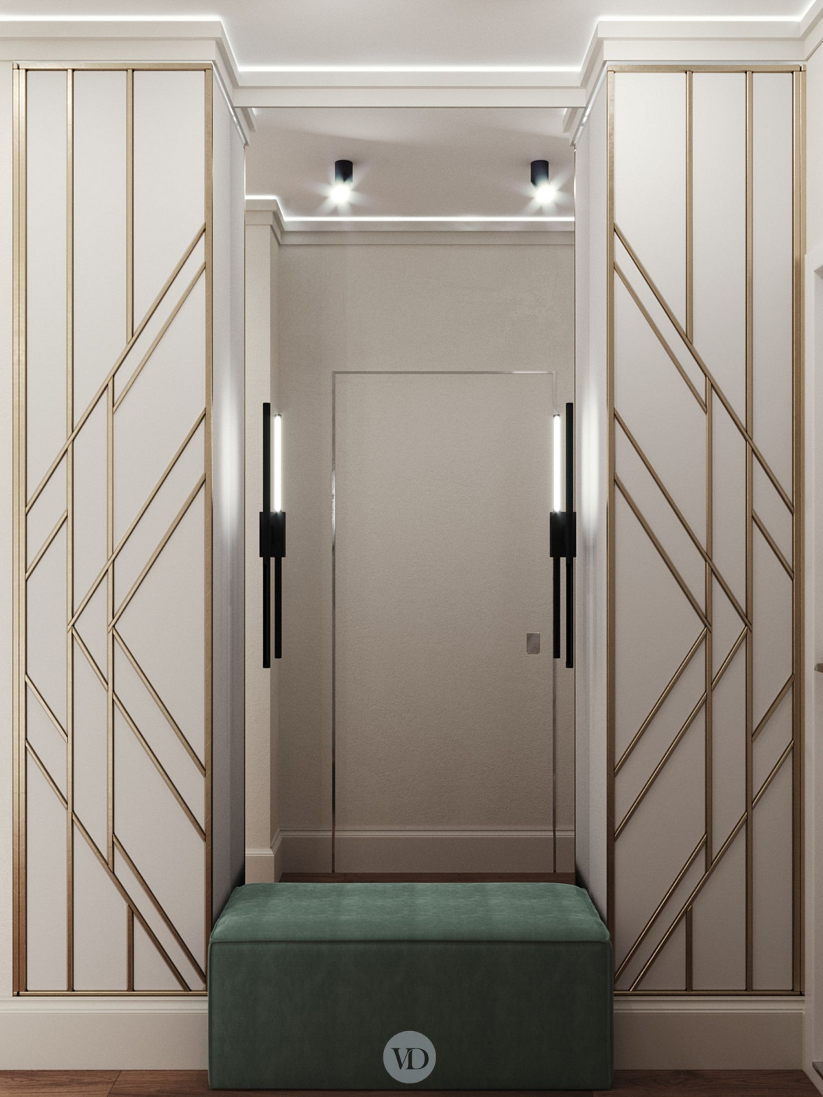 Дизайн-проект квартиры в ЖК Hьютон