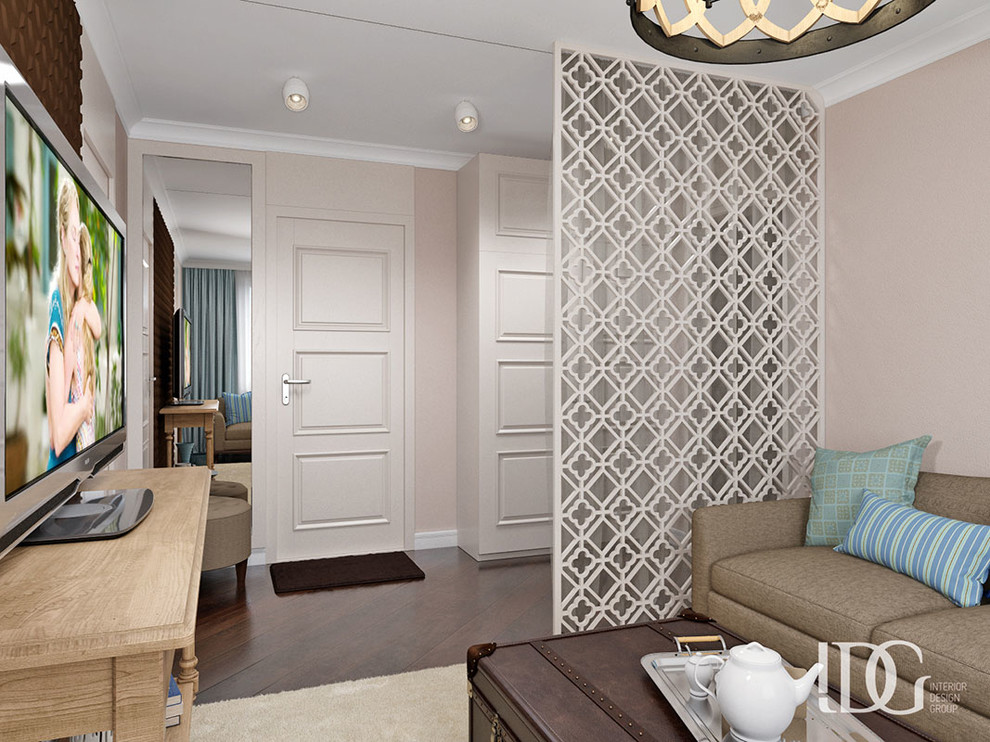 Легкий интерьер с небесными нотками