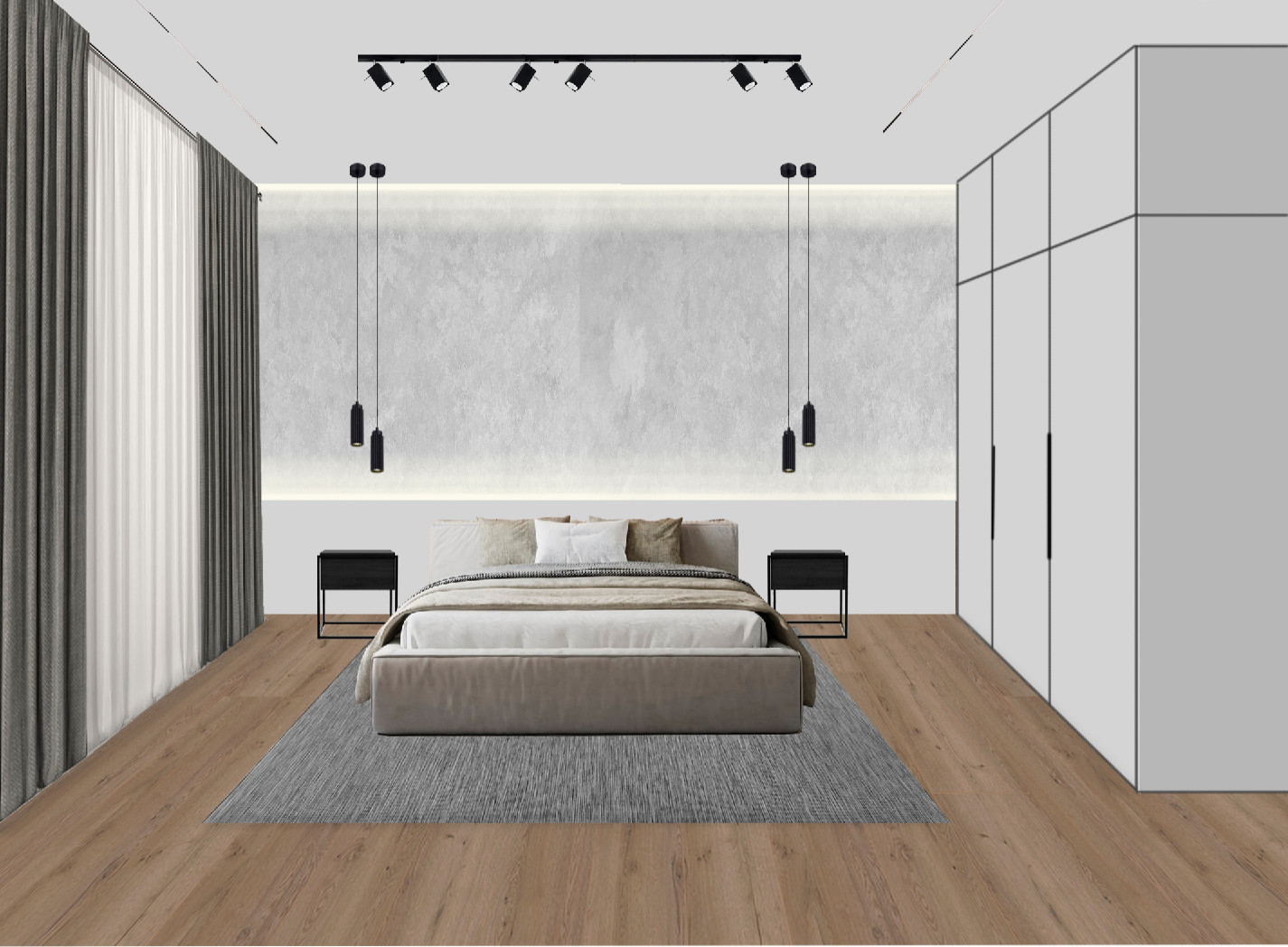 коллажи интерьеров из разных проектов