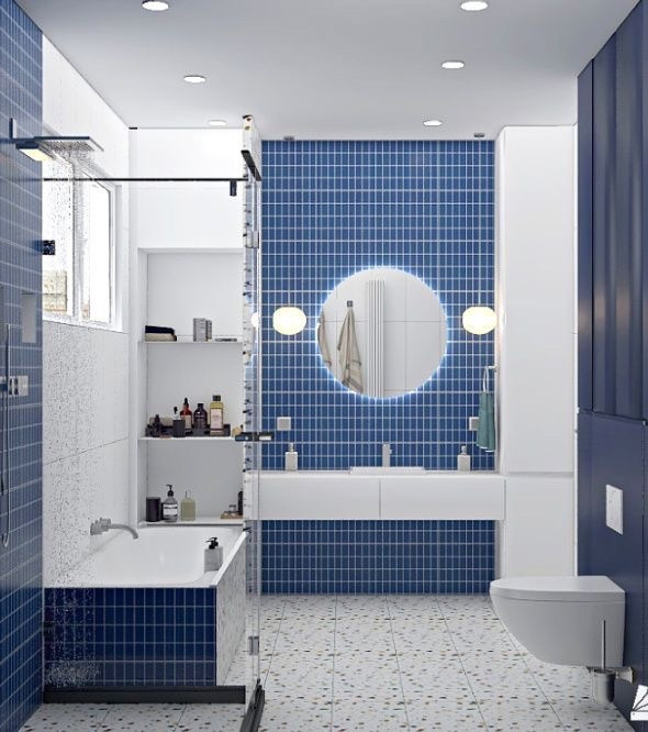 Дизайн - интерьера таунхауса в современном стиле ЖК Романово