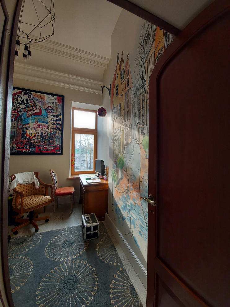 Роспись стены в детской