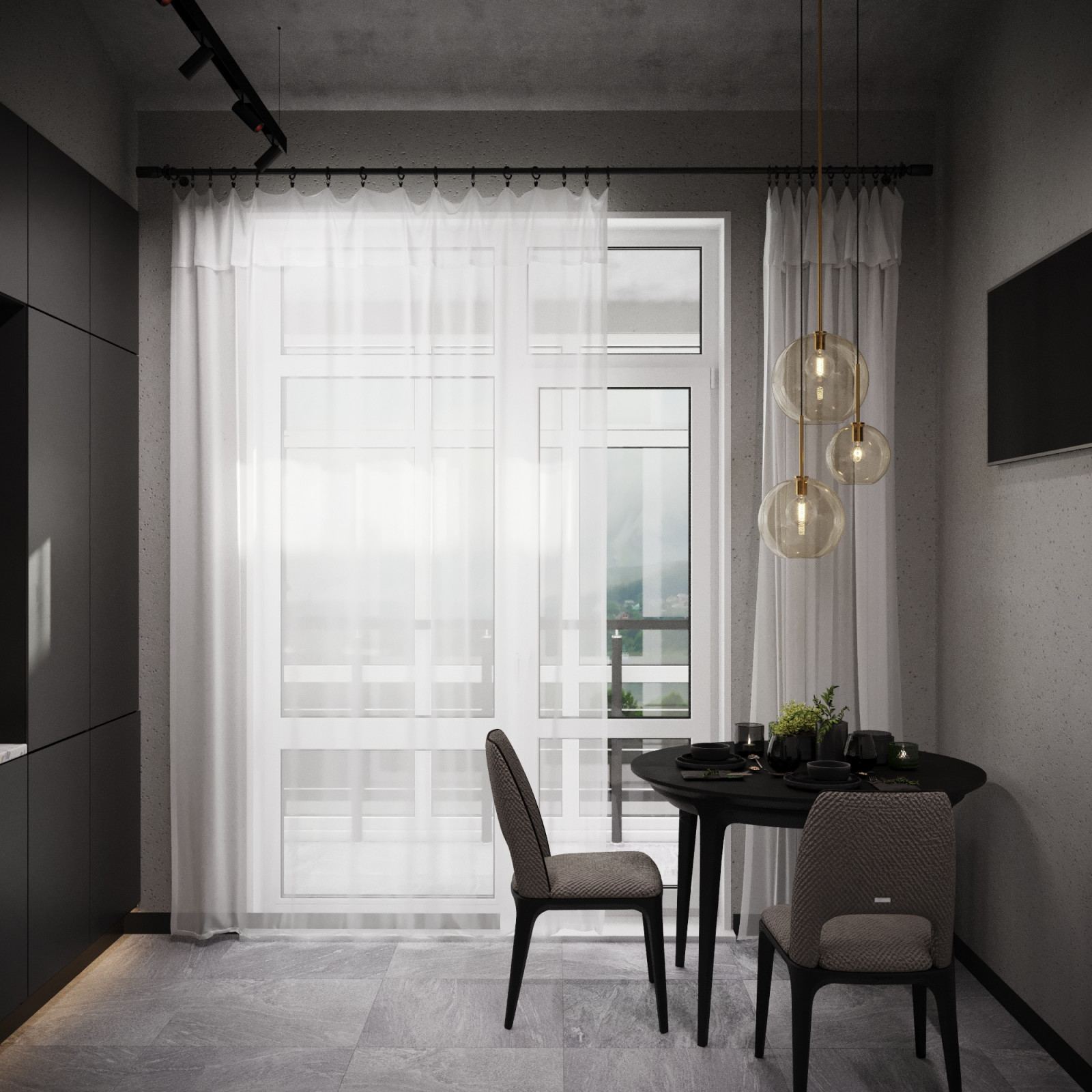 Обложка проекта: Двух-уровневая квартира