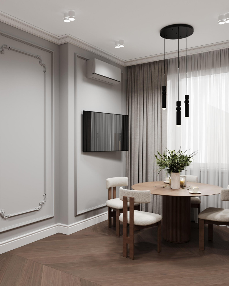 Квартира 90м2 в Краснодаре в стиле неоклассика