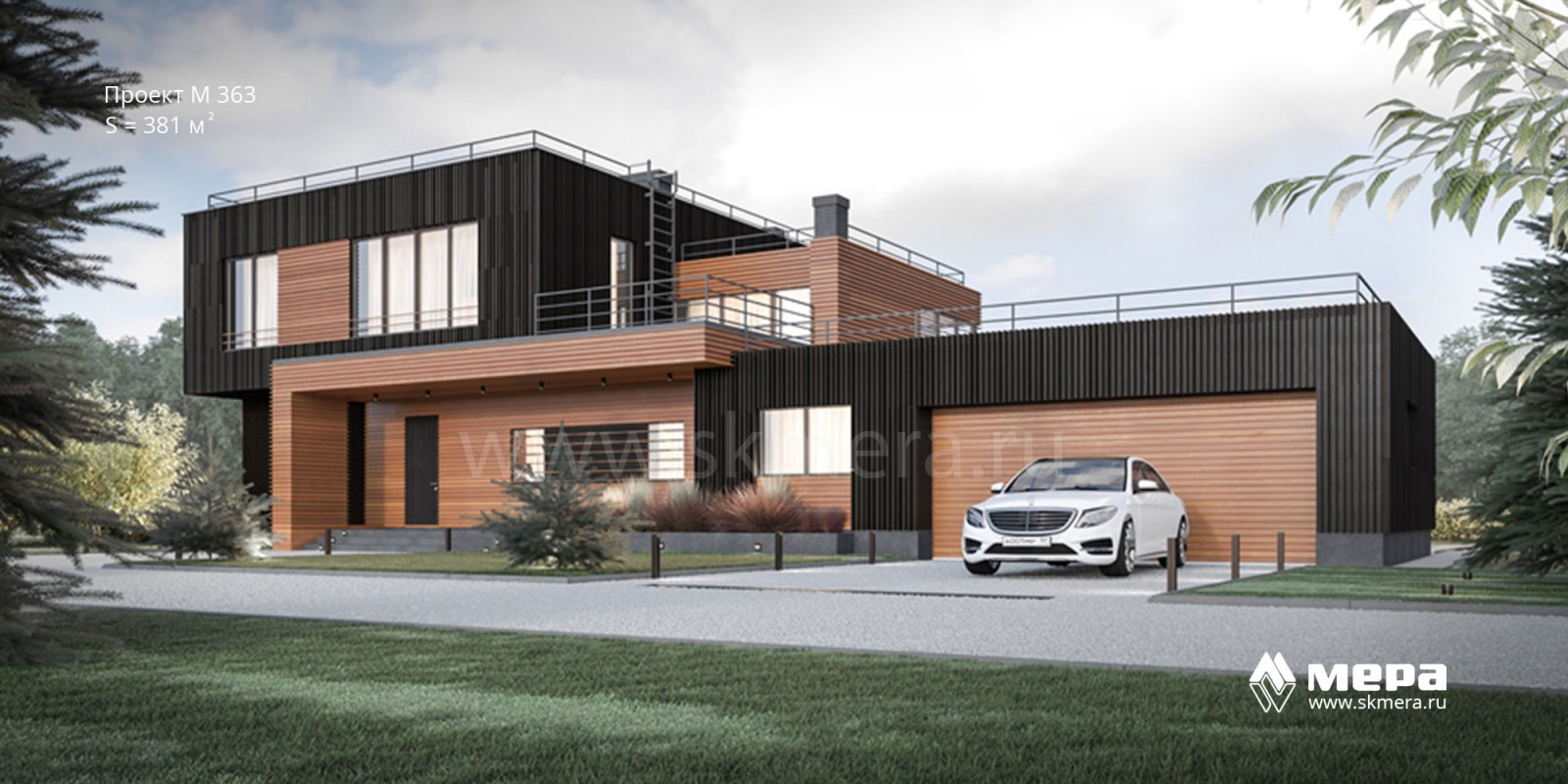 Проекты современных каменных домов