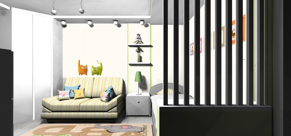 Детская для маленькой и очень позитивной девочки)