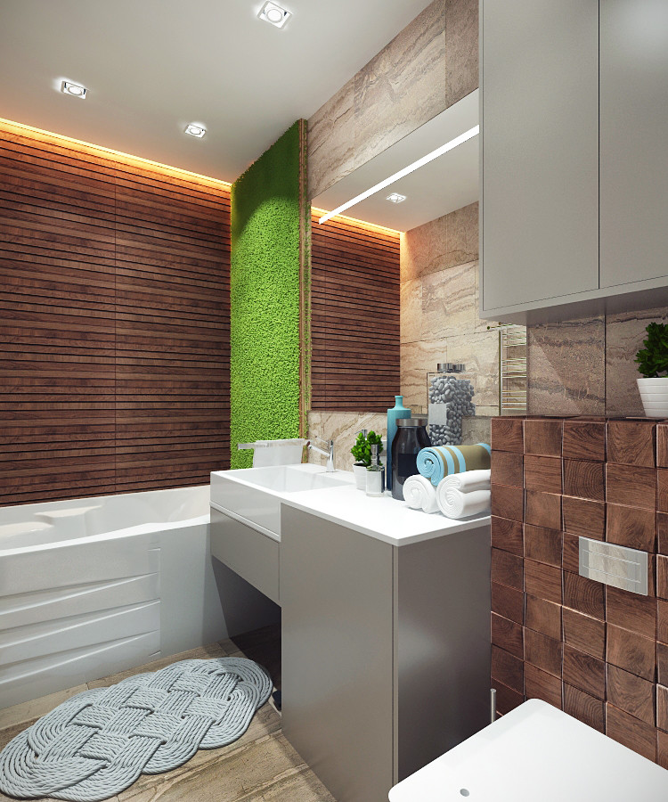 Обложка проекта: Современный интерьер квартиры для молодой девушки