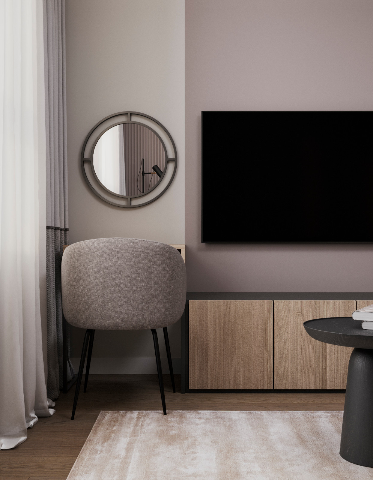 Двухкомнатная квартира. Москва.