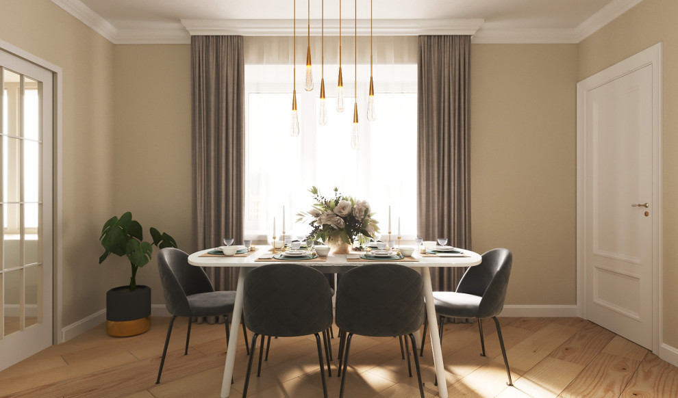 Гостиная с камином