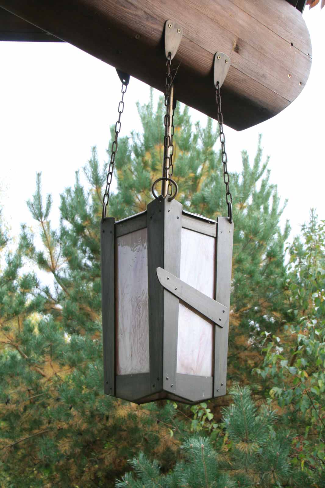 House in front of national park