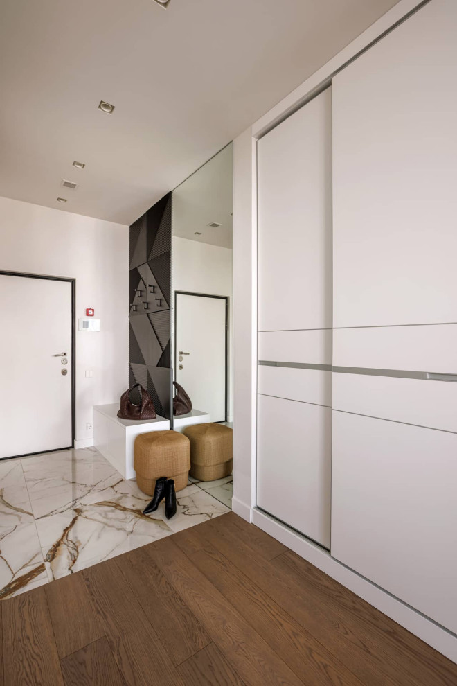 Дизайн и ремонт квартиры в ЖК «Хедлайнер» — Классическая геометрия