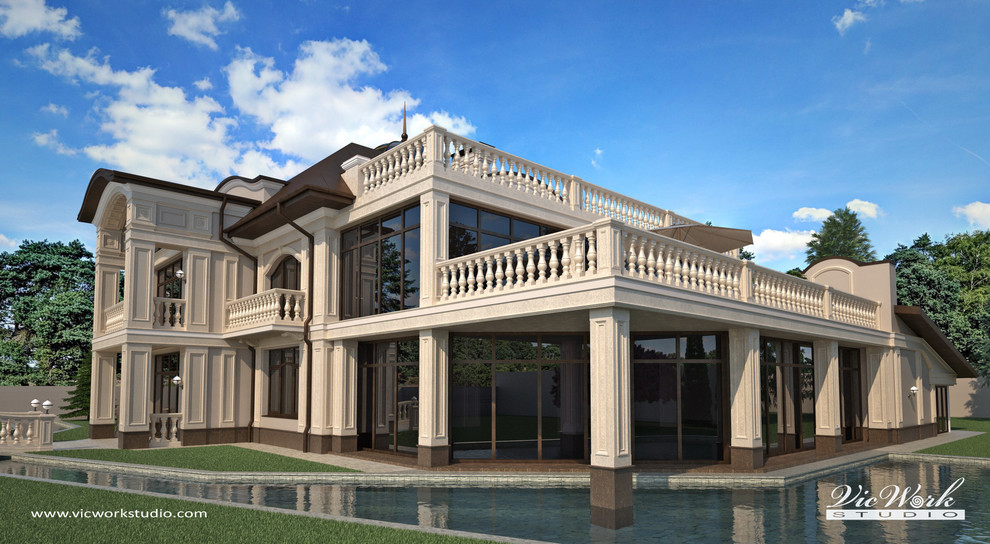 Classic style private house