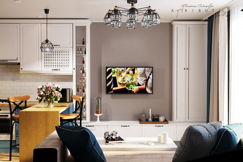 Кухня-гостиная