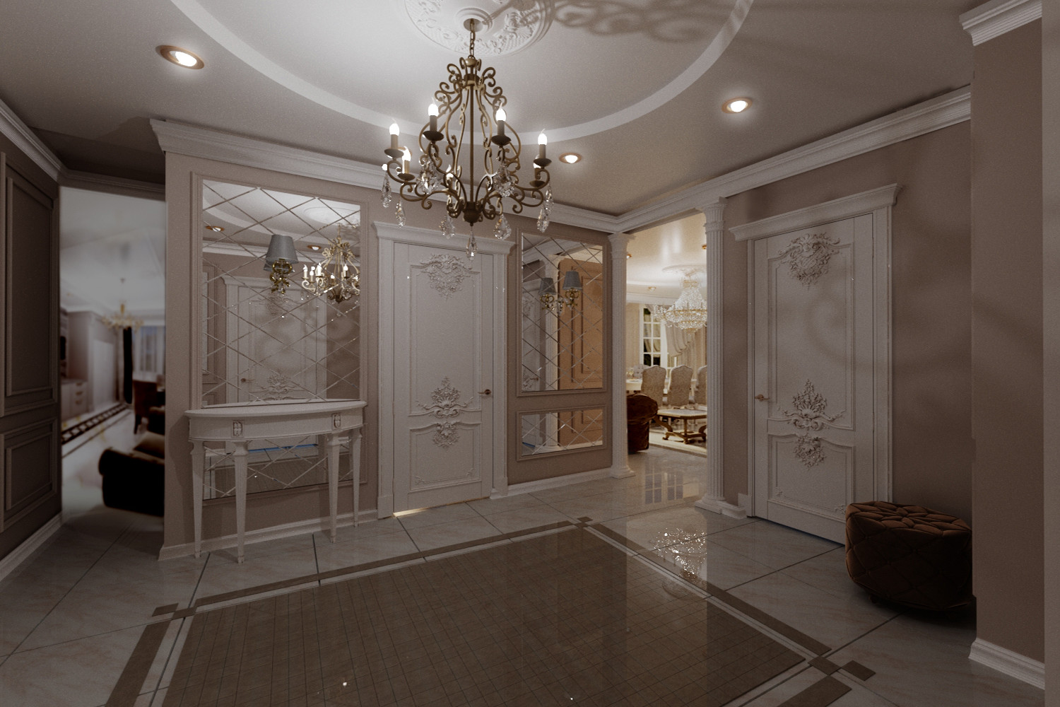 Дизайн-проект трёхкомнатной квартиры в новостройке