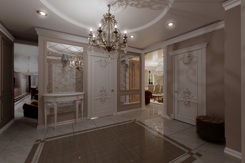 Дизайн-проект трёхкомнатной квартиры в новостройке