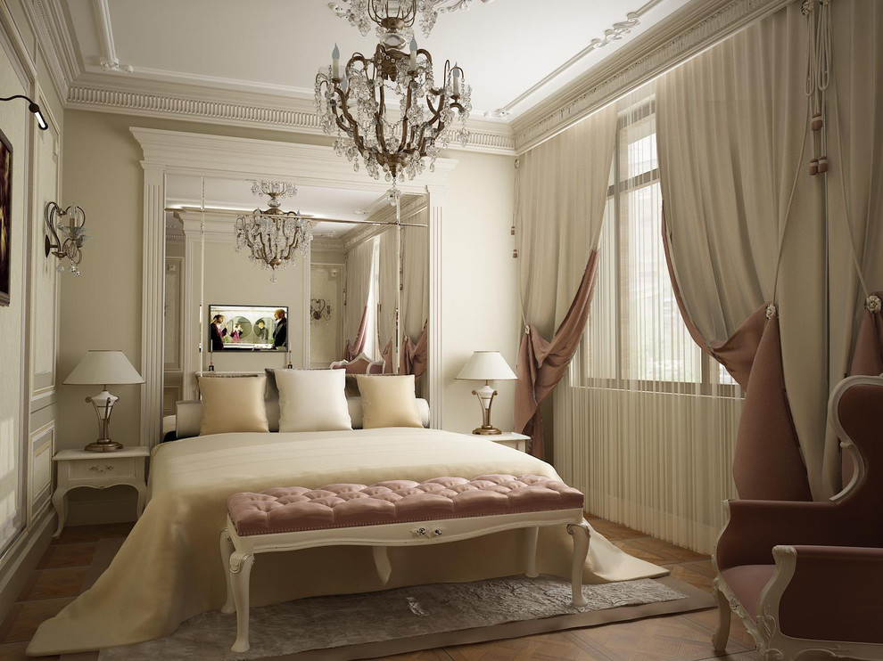 Спальня в классическом стиле