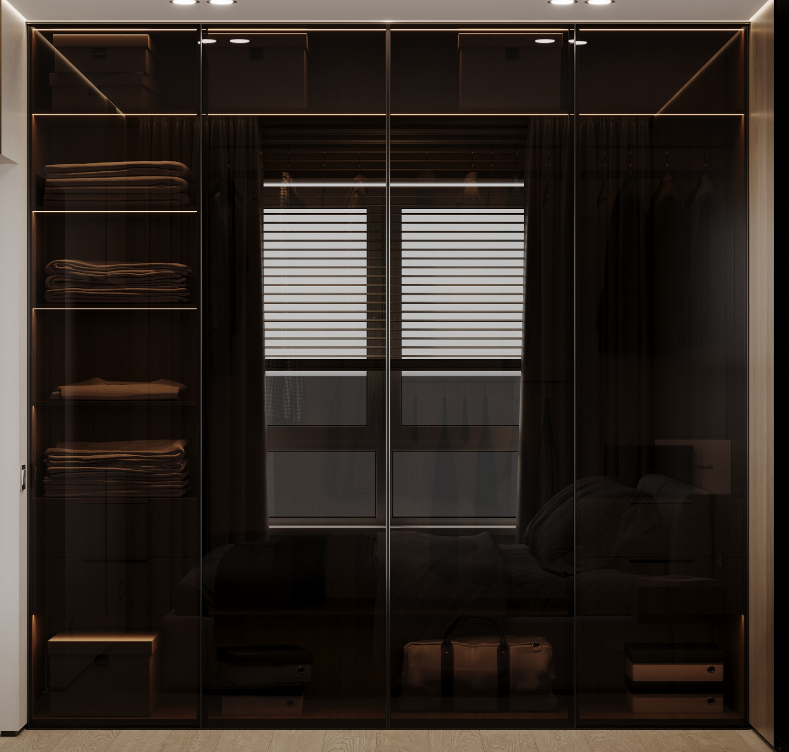 Эскизный проект интерьерной квартиры в Москве