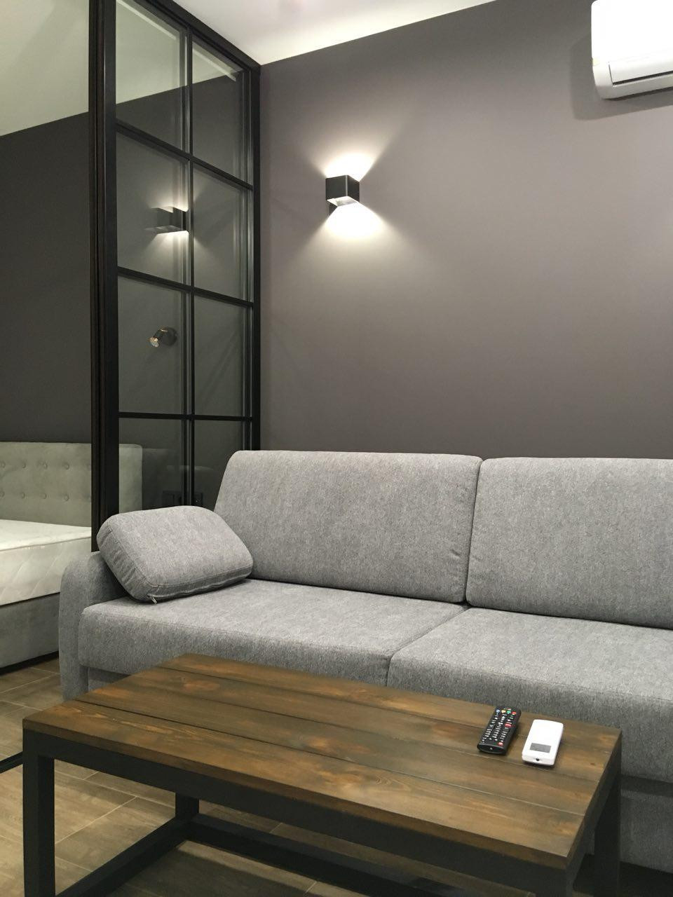 Зона отдыха в однокомнатной квартире