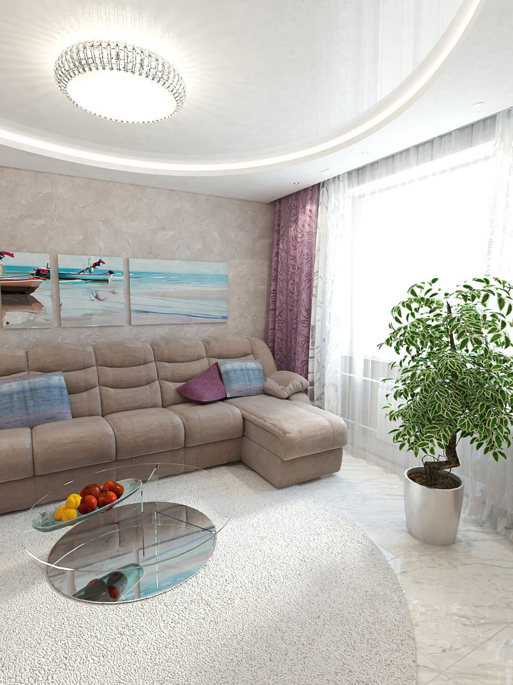 жк Вега. Квартира в светлых тонах