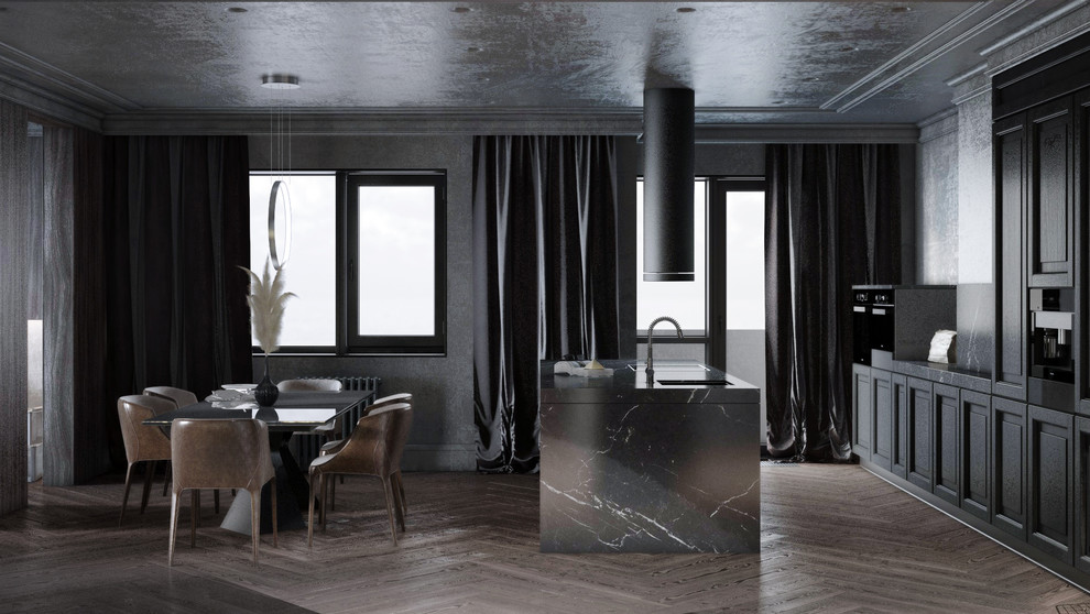 Black IT Interior