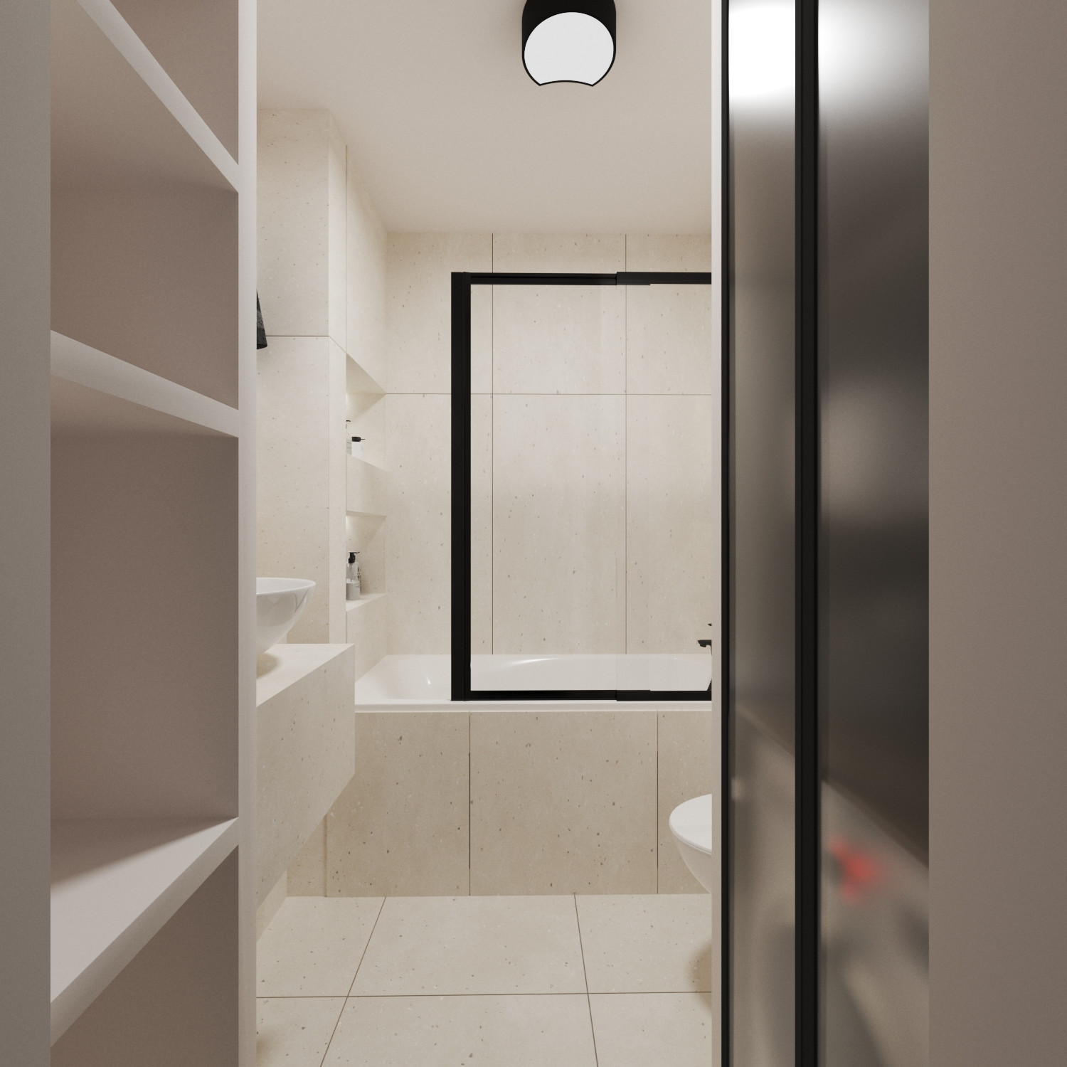 Ванные комнаты.