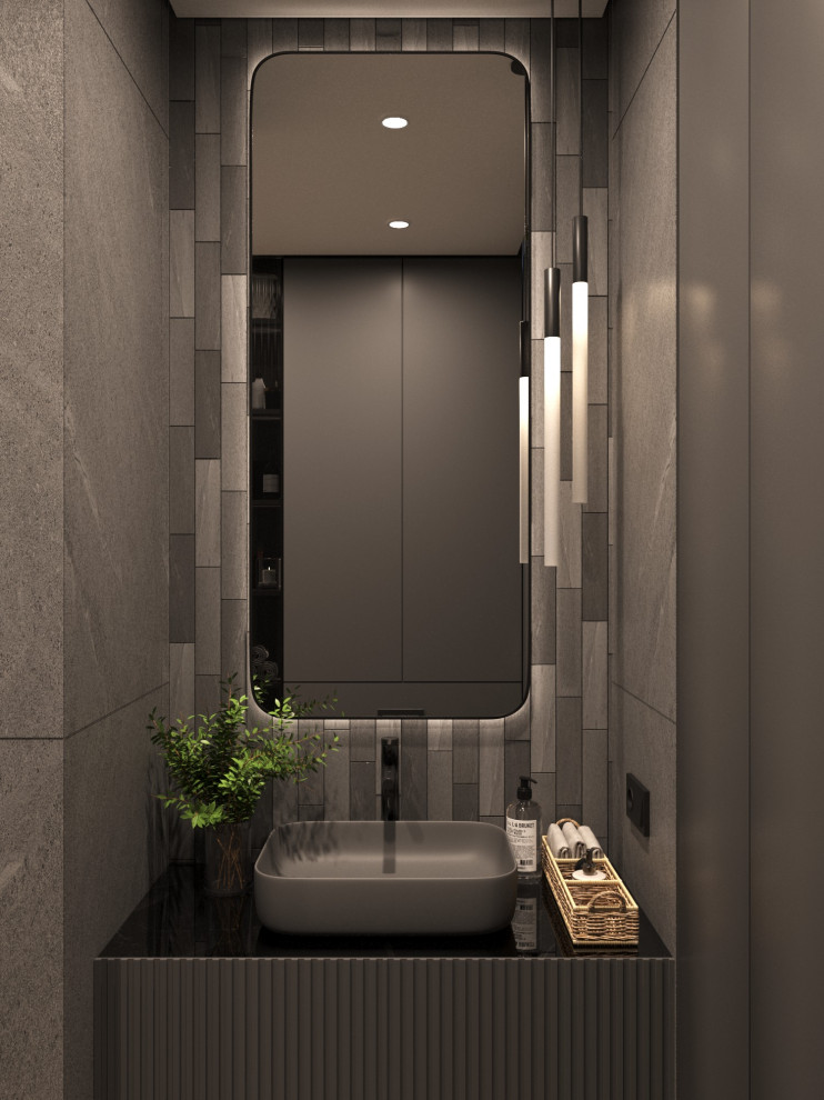 Дизайн-проект квартиры, ул. Нахимсона 107м2. Минимализм