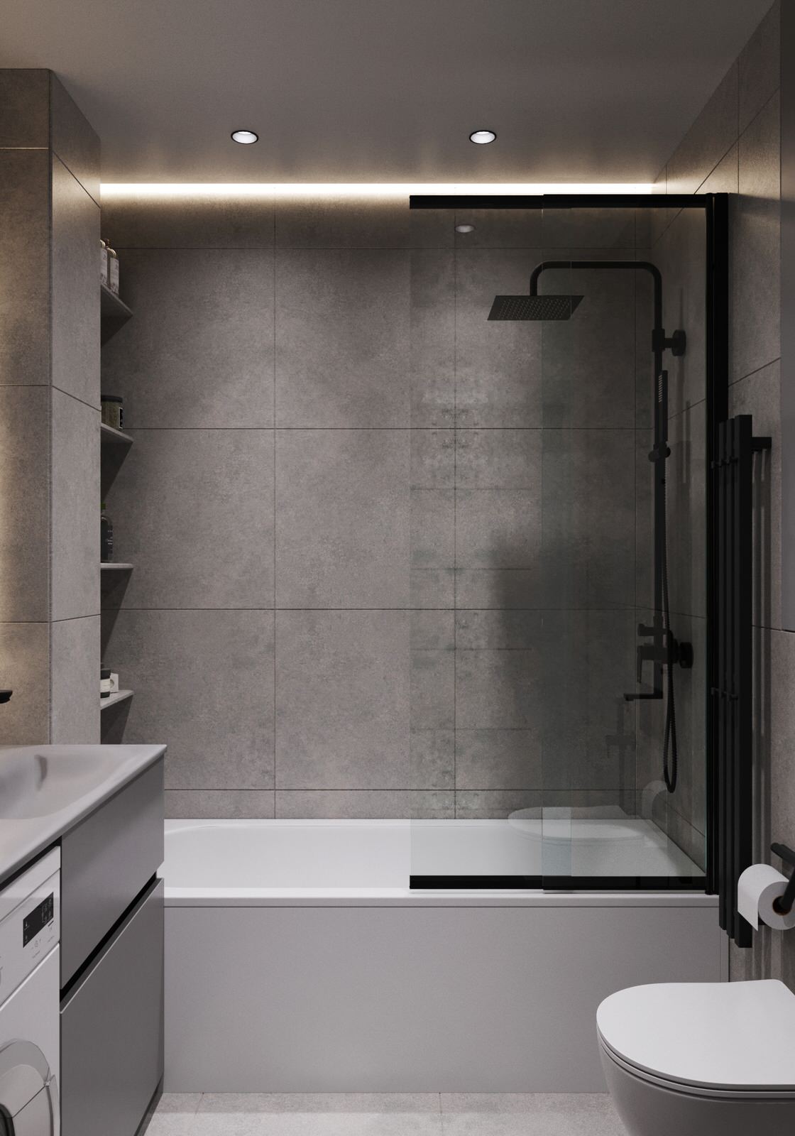 3-х комнатная квартира в одном стиле