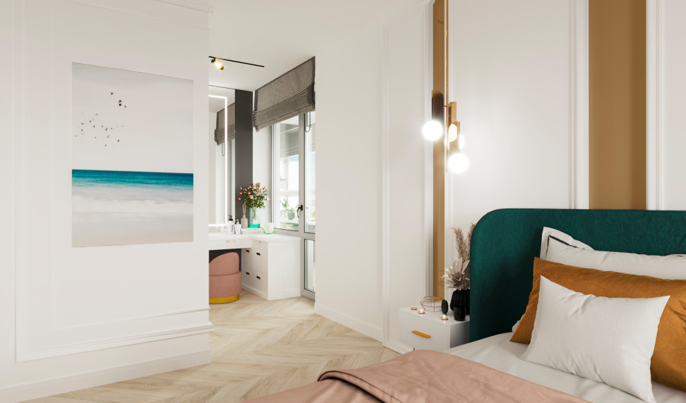 Квартира с яркими акцентами