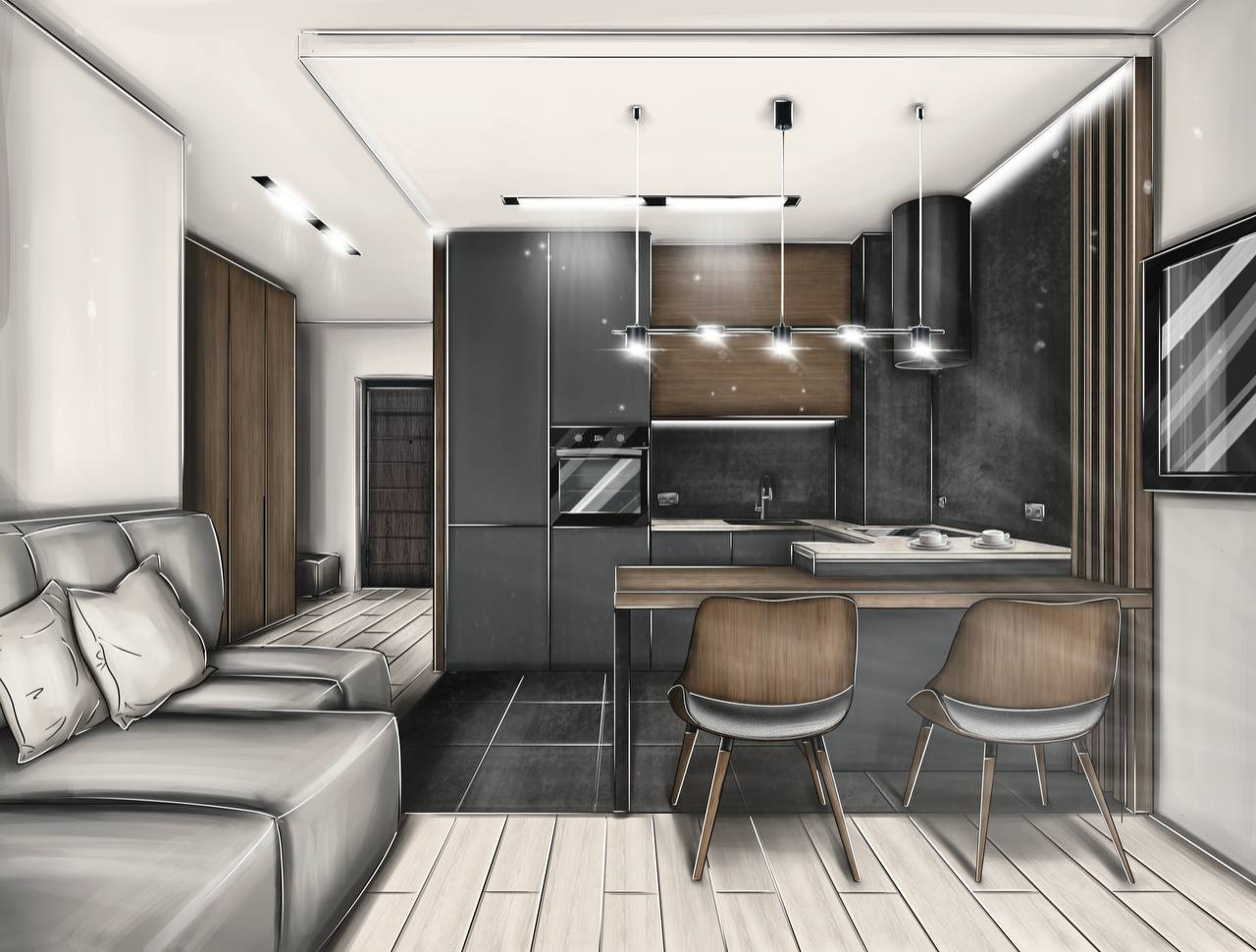 1 ком квартира в ЖК Чемпион-парк