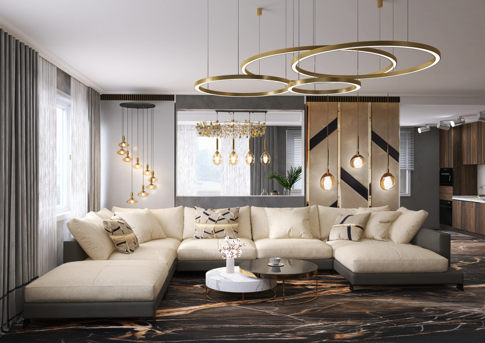 Гостиная 2-х комн.квартира