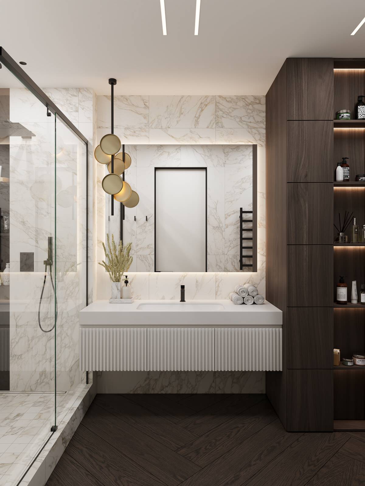 Дизайн трёхкомнатной квартиры на Смоленской улице | Санкт-Петербург | Россия |