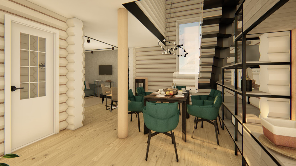 Обложка проекта: Интерьер кухни-гостиной