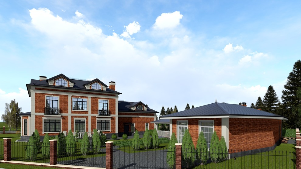 Проект частного дома в Подмосковье