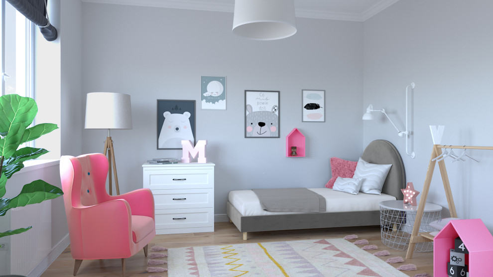 Обложка проекта: Сдержанный скандинавский. Детская