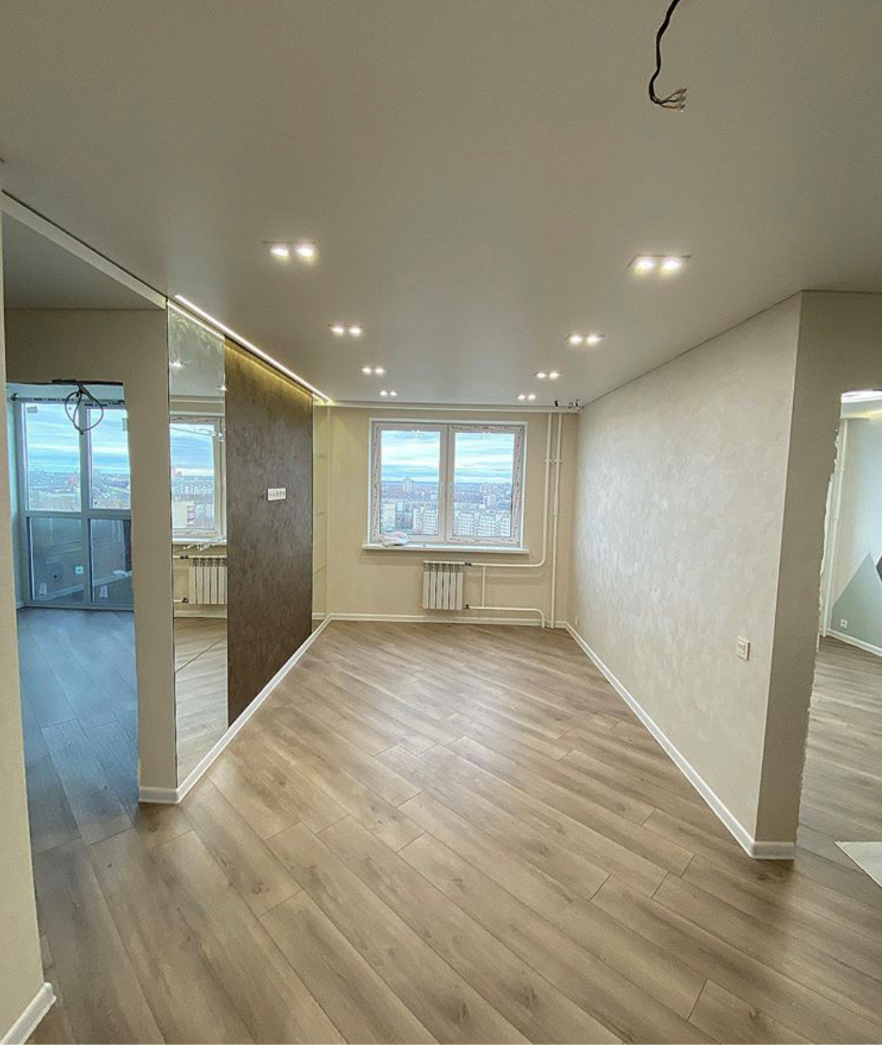 Ремонт 3х комнатной квартиры под ключ по дизайн-проекту