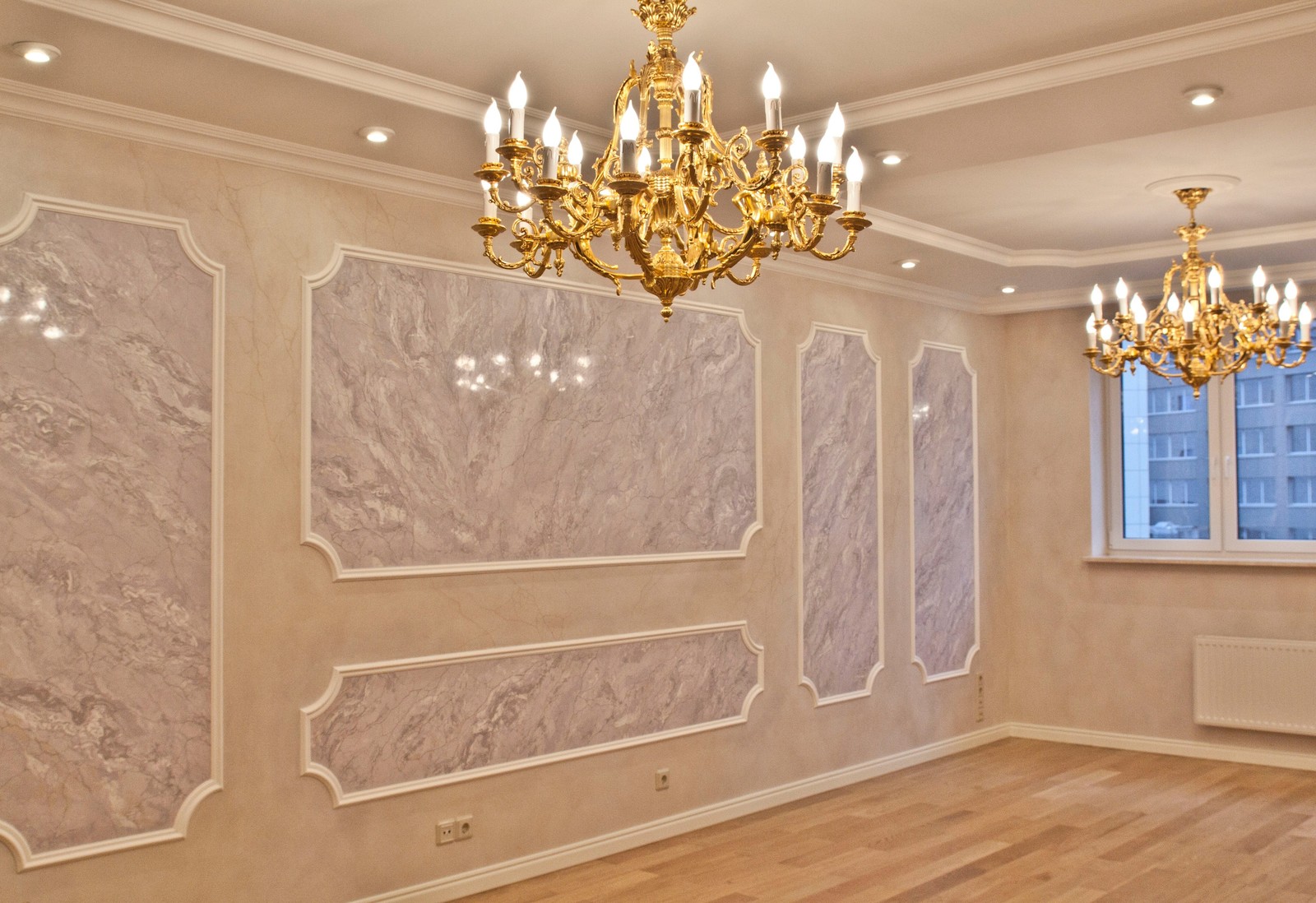 Декоративная штукатурка в интерьере