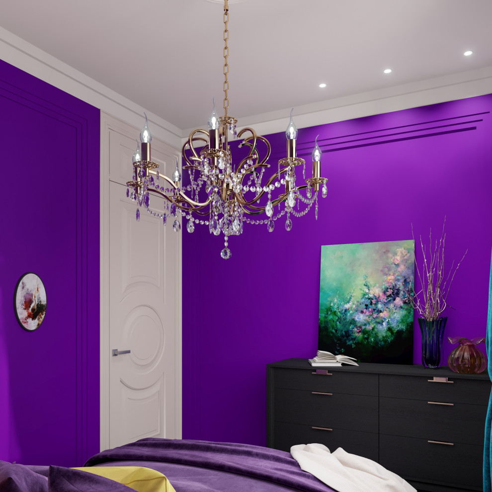 Яркая квартира в Москве