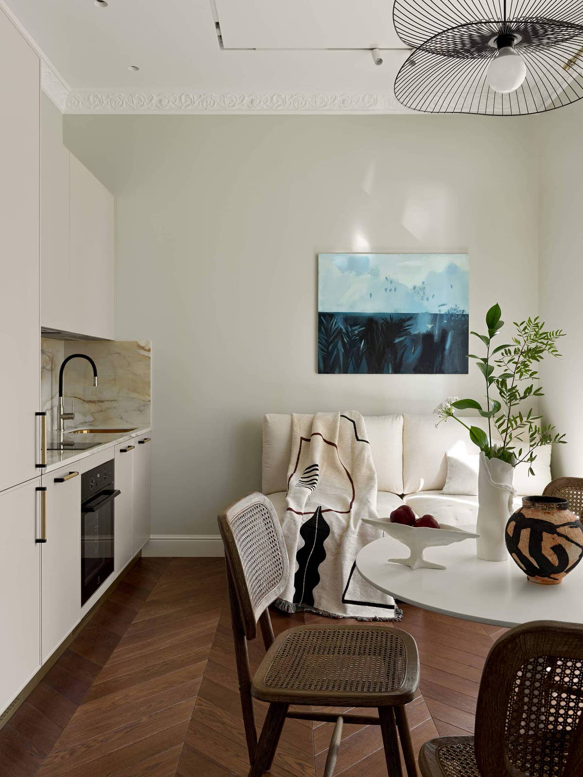 Дизайн и ремонт квартиры в ЖК «Счастье на Соколе» — Парижская квартира