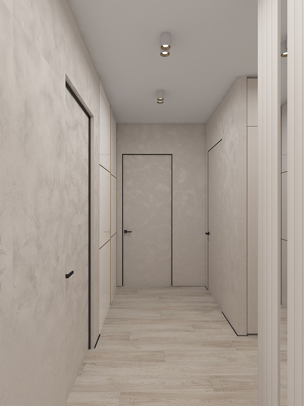 Пространство для семьи с двумя детьми. Москва, ЖК Западный порт