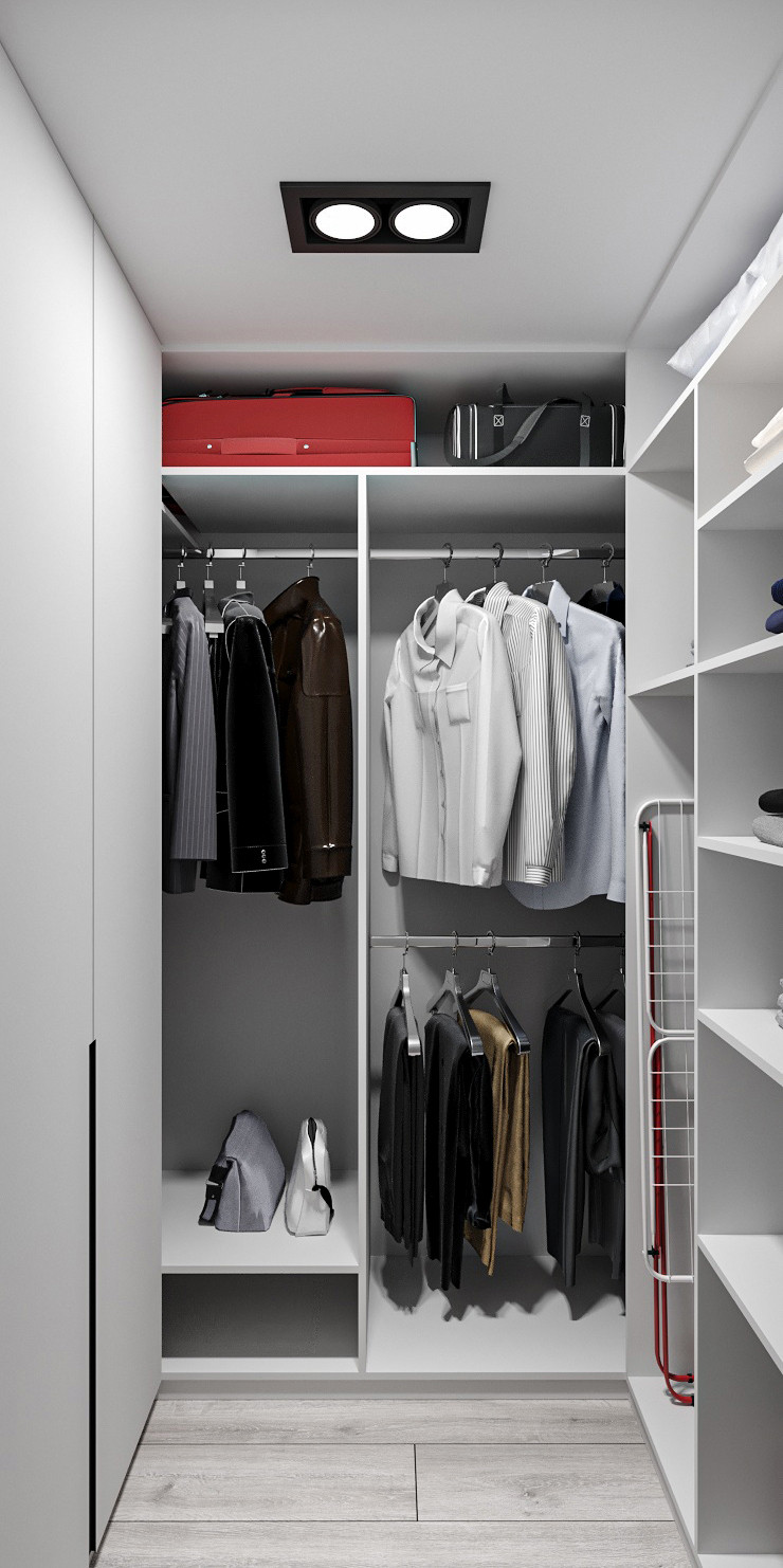 Минималистичная квартира с перетекающими гармоничными пространствами.