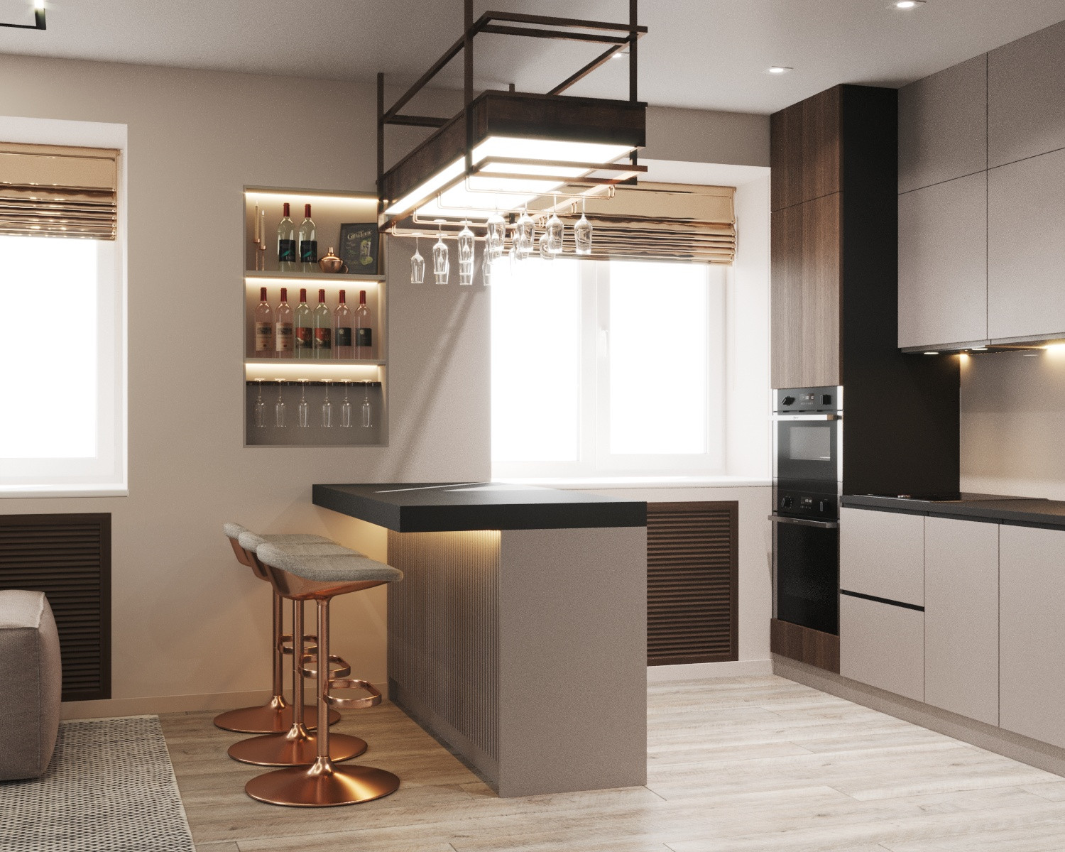 Проект в кирпичном доме 89 года постройки, 94 кв.м