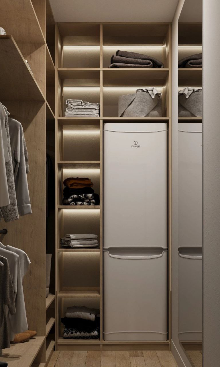 Дизайн проект трёхкомнатной квартиры