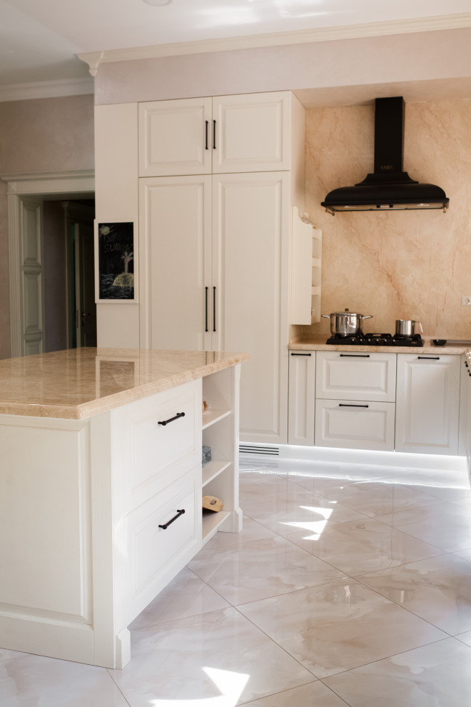 Кухня в светлых оттенках