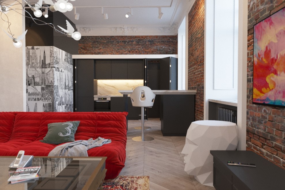 Проект дизайна интерьера квартиры, ул. Покровка, Москва