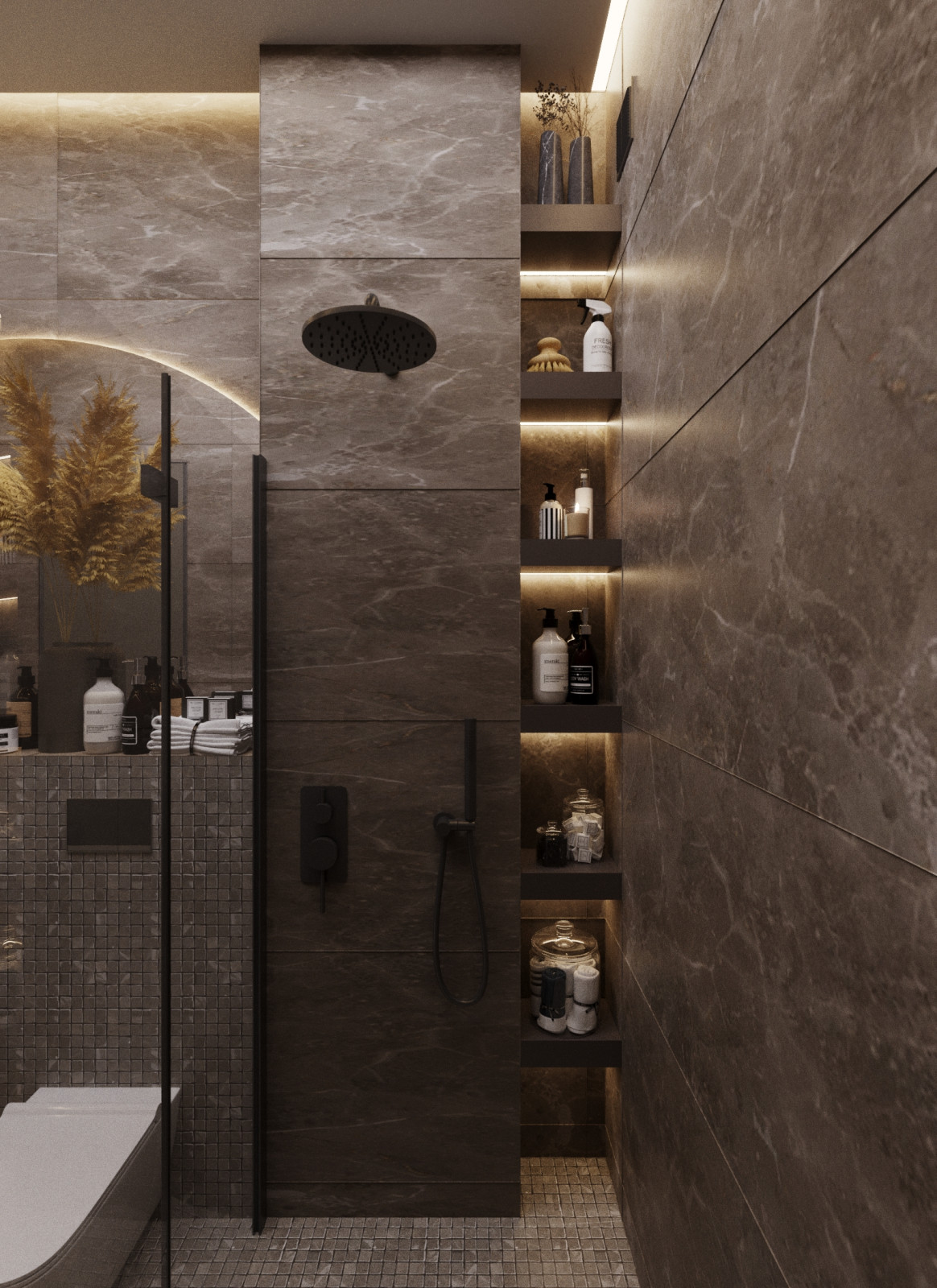 Дизайн ванной комнаты от VITTAGROUP